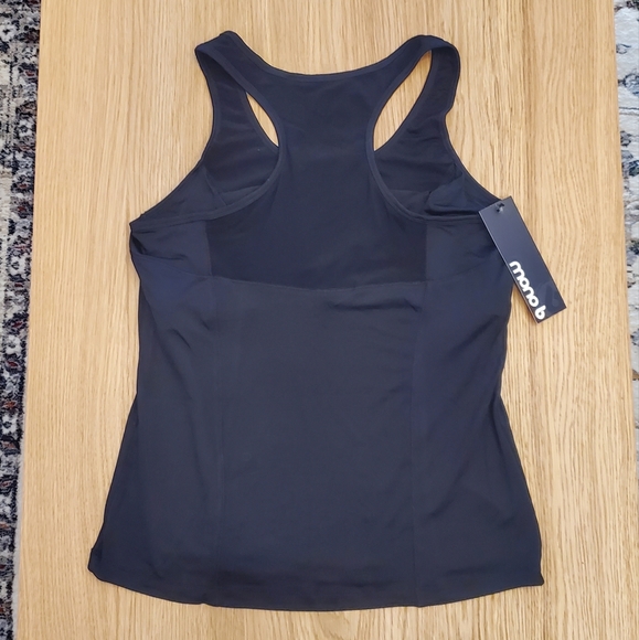 SPECIAL CLEAROUT! NWT Mono B Racerback Front Zip Tank - Picture 4 of 5